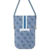 Guess Handbag GUOWBP4RPSB mėlynos spalvos 4G Stripes