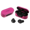 Guess GUTWST31EK TWS Bluetooth ausinės + magenta docking station