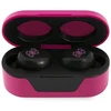 Guess GUTWST31EK TWS Bluetooth ausinės + magenta docking station