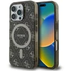 Guess GUHMP16LH4DTEW iPhone 16 Pro 6.3″ rudos spalvos kietas dėklas IML 4G Background MagSafe