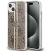 Guess GUHCP15MH4PSEGW Apple iPhone 15 Plus /14 Plus 6.7″ rudos spalvos kietas dėklas IML 4G Gold Stripe