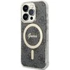 Guess IML 4G MagSafe dėklas iPhone 15 Pro - juodas