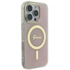 Guess GUHMP16XH4STP Apple iPhone 16 Pro Max 6.9″ rožinės spalvos kietas dėklas IML 4G MagSafe