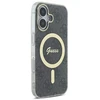Guess GUHMP16MH4STK Apple iPhone 16 Plus 6.7″ juodos spalvos kietas dėklas IML 4G MagSafe