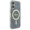 Guess GUHMP16SH4STB Apple iPhone 16 6.1″ mėlynas kietas dėklas IML 4G MagSafe