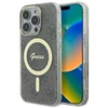 Guess GUHMP16XH4STW iPhone 16 Pro Max 6.9″ rudos spalvos kietas dėklas IML 4G MagSafe