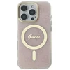 Guess GUHMP16XH4STP Apple iPhone 16 Pro Max 6.9″ rožinės spalvos kietas dėklas IML 4G MagSafe