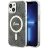 Guess GUHMP15MH4STW Apple iPhone 15 Plu s/ 14 Plus 6.7″ rudos spalvos kietas dėklas IML 4G MagSafe