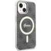 Guess GUHMP15MH4STW Apple iPhone 15 Plu s/ 14 Plus 6.7″ rudos spalvos kietas dėklas IML 4G MagSafe