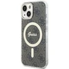 Guess GUHMP15MH4STW Apple iPhone 15 Plu s/ 14 Plus 6.7″ rudos spalvos kietas dėklas IML 4G MagSafe