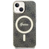 Guess GUHMP15MH4STW Apple iPhone 15 Plu s/ 14 Plus 6.7″ rudos spalvos kietas dėklas IML 4G MagSafe