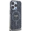 Guess IML GCube MagSafe dėklas iPhone 15 Pro Max - juodas