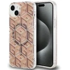 GUESS GUHMP15SHGCUSTGW IPHONE 15/14/13 6.1" RUDAS / RUDAS KIETAS DĖKLAS IML GCUBE MAGSAFE