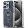Guess IML GCube MagSafe dėklas iPhone 15 Pro - juodas