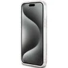 Guess IML GCube MagSafe dėklas iPhone 15 / 14 / 13 - rudas