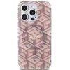 Guess IML GCube MagSafe dėklas iPhone 15 Pro Max - rožinis