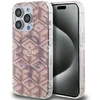 Dėklas GUESS GUHMP15XHGCUSTGP IPHONE 15 PRO MAX 6.7 "Rožinis/Rožinis HARDCASE IML GCUBE MAGSAFE