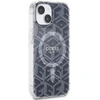 Dėklas GUESS GUHMP15SHGCUSTGK IPHONE 15/14/13 6.1 "Juodas / Juodas HARDCASE IML GCUBE MAGSAFE