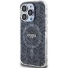 Guess IML GCube MagSafe dėklas iPhone 15 Pro - juodas