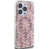 Dėklas GUESS GUHMP15XHGCUSTGP IPHONE 15 PRO MAX 6.7 "Rožinis/Rožinis HARDCASE IML GCUBE MAGSAFE