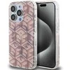 Guess IML GCube MagSafe dėklas iPhone 15 Pro Max - rožinis