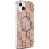 Dėklas GUESS GUHMP15MHGCUSTGW IPHONE 15 PLUS / 14 PLUS 6.7 "BROWN / BROWN HARDCASE IML GCUBE MAGSAFE