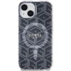 Dėklas GUESS GUHMP15MHGCUSTGK IPHONE 15 PLUS / 14 PLUS 6.7 "Juodas / Juodas HARDCASE IML GCUBE MAGSAFE