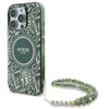 Guess GUHMP16XHCPOFPA Apple iPhone 16 Pro Max 6.9″ žalias kietas dėklas IML Flowers Allover Electro Wit