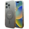 Guess IML Glitter Gradient MagSafe Apple iPhone 16 Pro Case – dėklas telefonui rudos spalvos