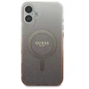 Guess IML Glitter Gradient MagSafe Apple iPhone 16 Case – dėklas telefonui rudos spalvos