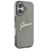 Guess IML Heart“ dėklas iPhone 16 Plus“ – juodos spalvos