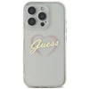 Guess GUHCP16LHCHGSPT Apple iPhone 16 Pro 6.3″ skaidrus kietas dėklas IML Heart