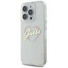 Guess GUHCP16LHCHGSPT Apple iPhone 16 Pro 6.3″ skaidrus kietas dėklas IML Heart