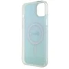 Guess IML Iridescent MagSafe dėklas iPhone 15 Plus - turkio sp.