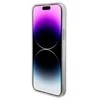 Guess IML Iridescent MagSafe dėklas iPhone 15 Plus - rožinis