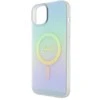 Guess IML Iridescent MagSafe dėklas iPhone 15 Plus - turkio sp.