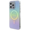 GUESS GUHMP15LHITSQ IPHONE 15 PRO 6.1 "TURKIO SPALVOS / TURKIO SPALVOS KIETAS DĖKLAS IML IRIDESCENT MAGSAFE