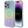 GUESS GUHMP15LHITSQ IPHONE 15 PRO 6.1 "TURKIO SPALVOS / TURKIO SPALVOS KIETAS DĖKLAS IML IRIDESCENT MAGSAFE