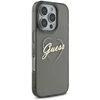 Guess GUHCP16XHCHGSPK Apple iPhone 16 Pro Max 6.9″ juodos spalvos kietas dėklas IML Heart