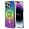 Guess GUHMP15LHITSK Apple iPhone 15 Pro 6.1″ rainbow kietas dėklas IML Iridescent MagSafe