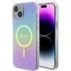 Guess dėklas, skirtas iPhone 15 Plus 6,7 GUHMP15MHITSU HC IML MAGSAFE IRIDESCENT violetinės spalvos inės spalvos