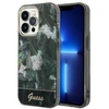 Guess GUHCP14XHGJGHA Apple iPhone 14 Pro Max 6,7″ žalias kietas dėklas Jungle Collection