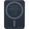 Guess MagSafe 4G indukcinis maitinimo blokelis su metaliniu logotipu ir kristalais, 15W 5000mAh – juodas