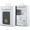 Guess MagSafe 4G indukcinis maitinimo blokelis su metaliniu logotipu ir kristalais, 15W 5000mAh – juodas