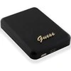 Guess Induction Powerbank 5W GUPBM3ALGSGK 3000mAh juodos spalvos MagSafe Metal Script Logo
