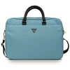 Guess Nylon Triangle Logo bag for a 16" laptop - mėlynas