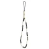 Guess pendant GUSTBCKH virvelė telefonui juodos spalvos-baltos spalvos Heishi Beads
