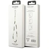 Guess pendant GUSTBCKH virvelė telefonui juodos spalvos-baltos spalvos Heishi Beads