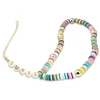 Guess virvelė telefonui GUSTPEAM multicolor Heishi Beads