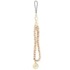 Guess GUSTSAS4P virvelė telefonui rožinės spalvos Chain Metal 4G Charm